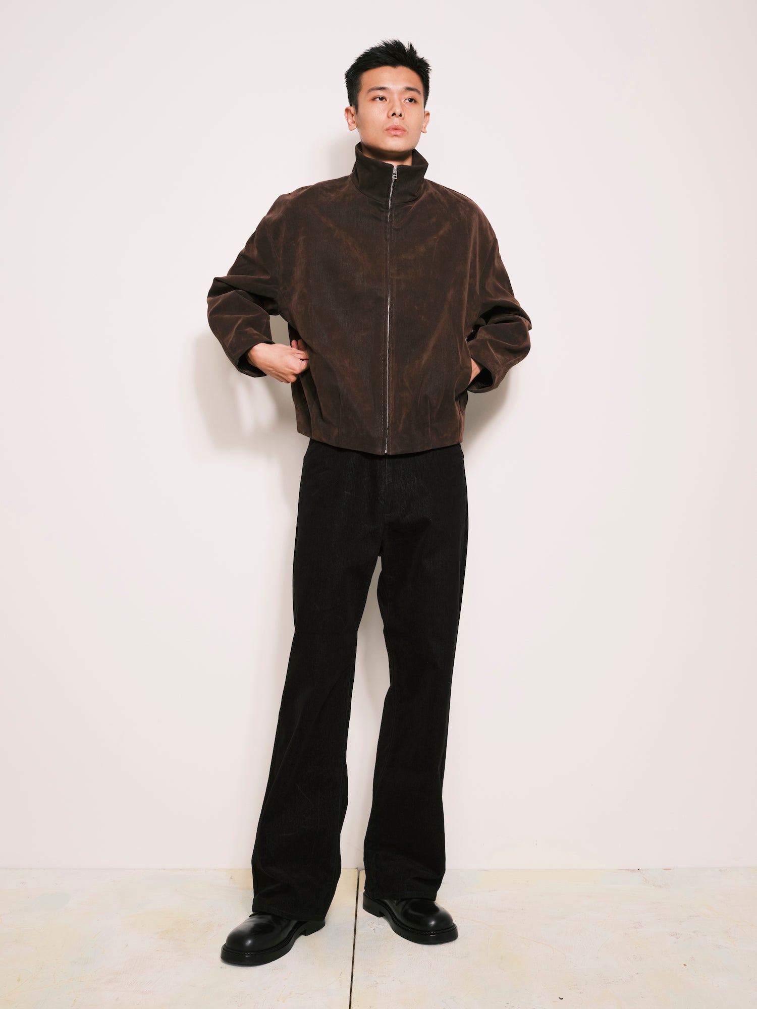 OMAR AFRIDI / 5 Pkt Trousers Black - Road Sign