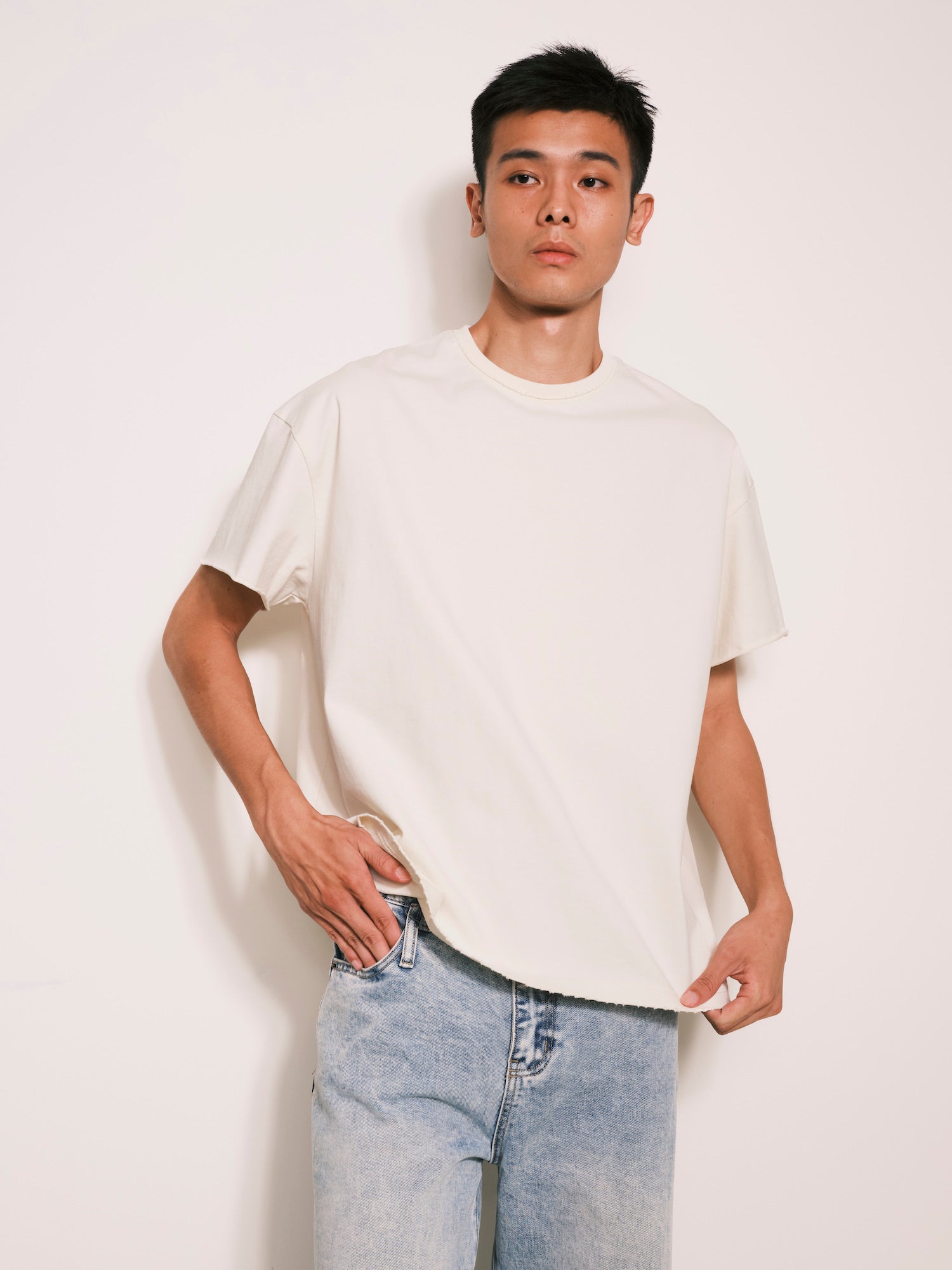 超大號肌肉短袖上衣