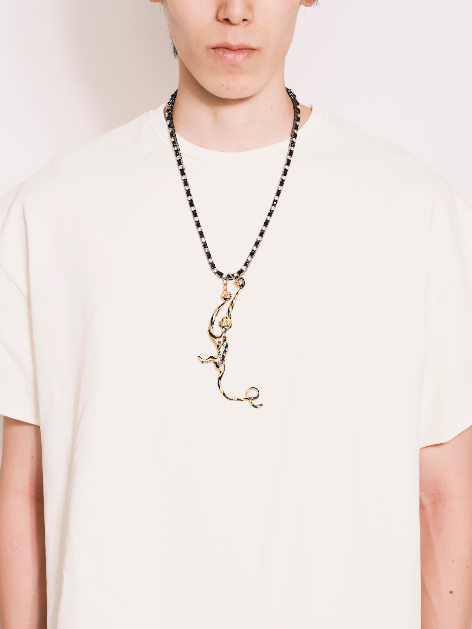 Swinging Monkey Necklace