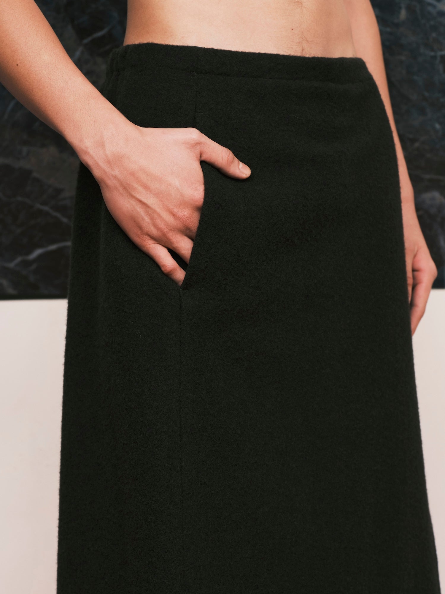 Fleece Wrap Skirt