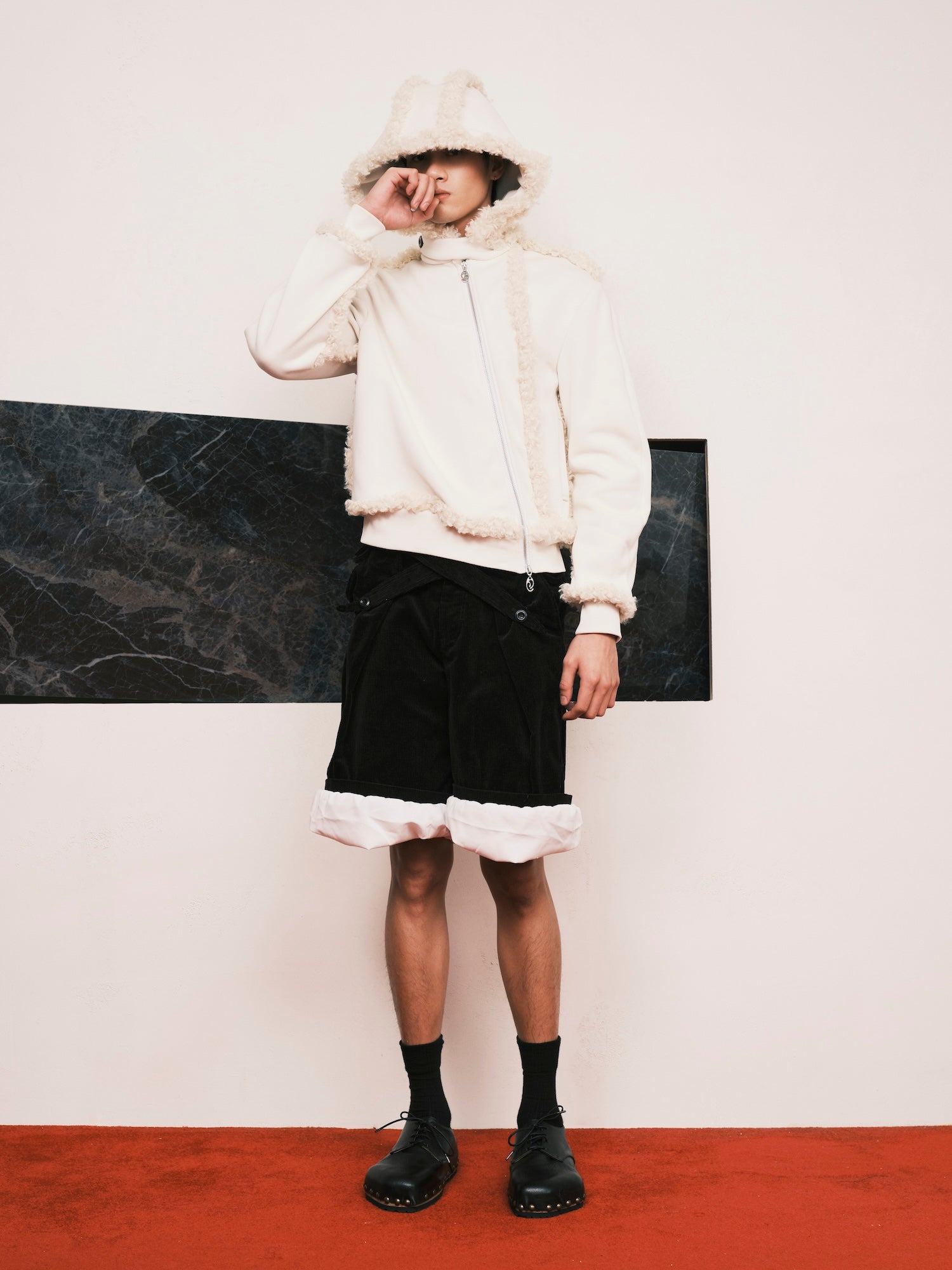 Cross Swords Corduroy Shorts