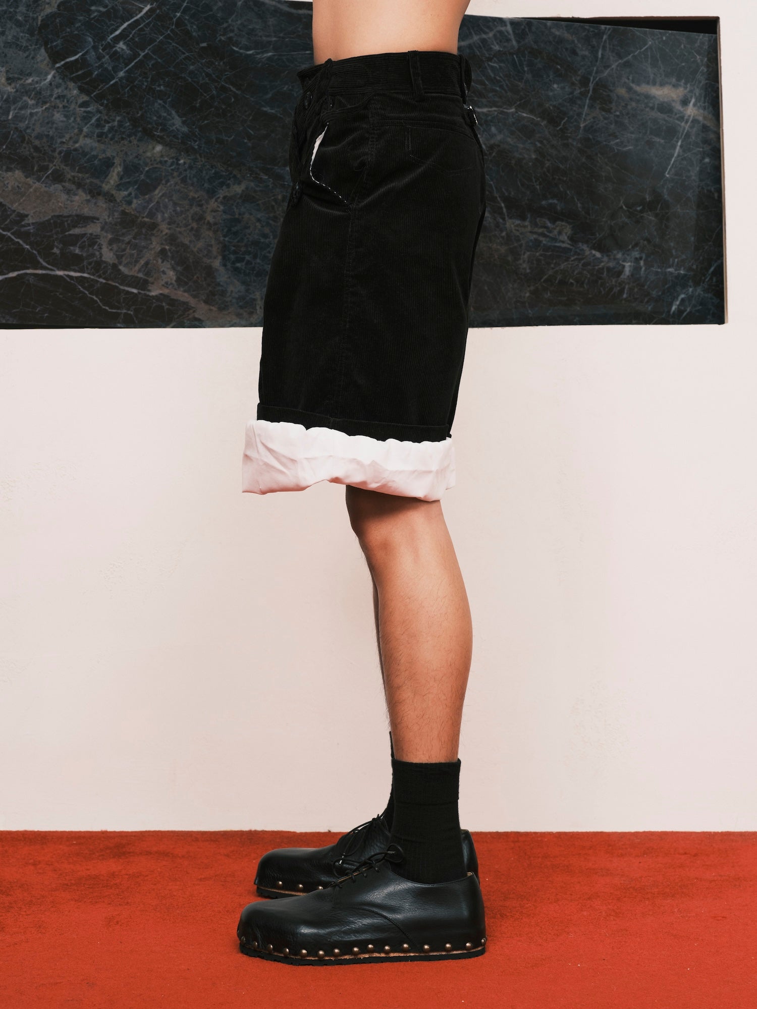 Cross Swords Corduroy Shorts