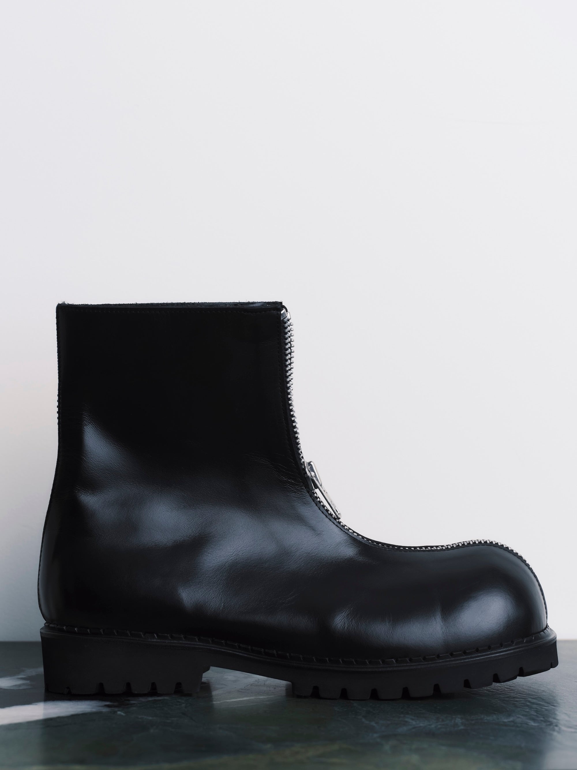 No Idea Black Big Foot 2 Zip 2 Layer Boots