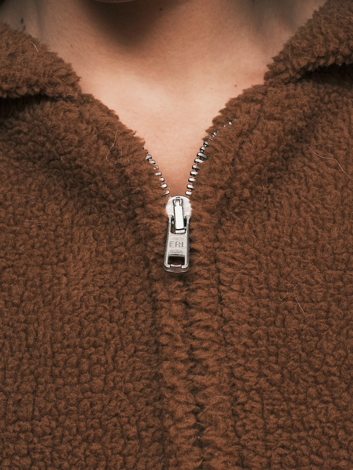 Terry Fleece Zipped Hoodie