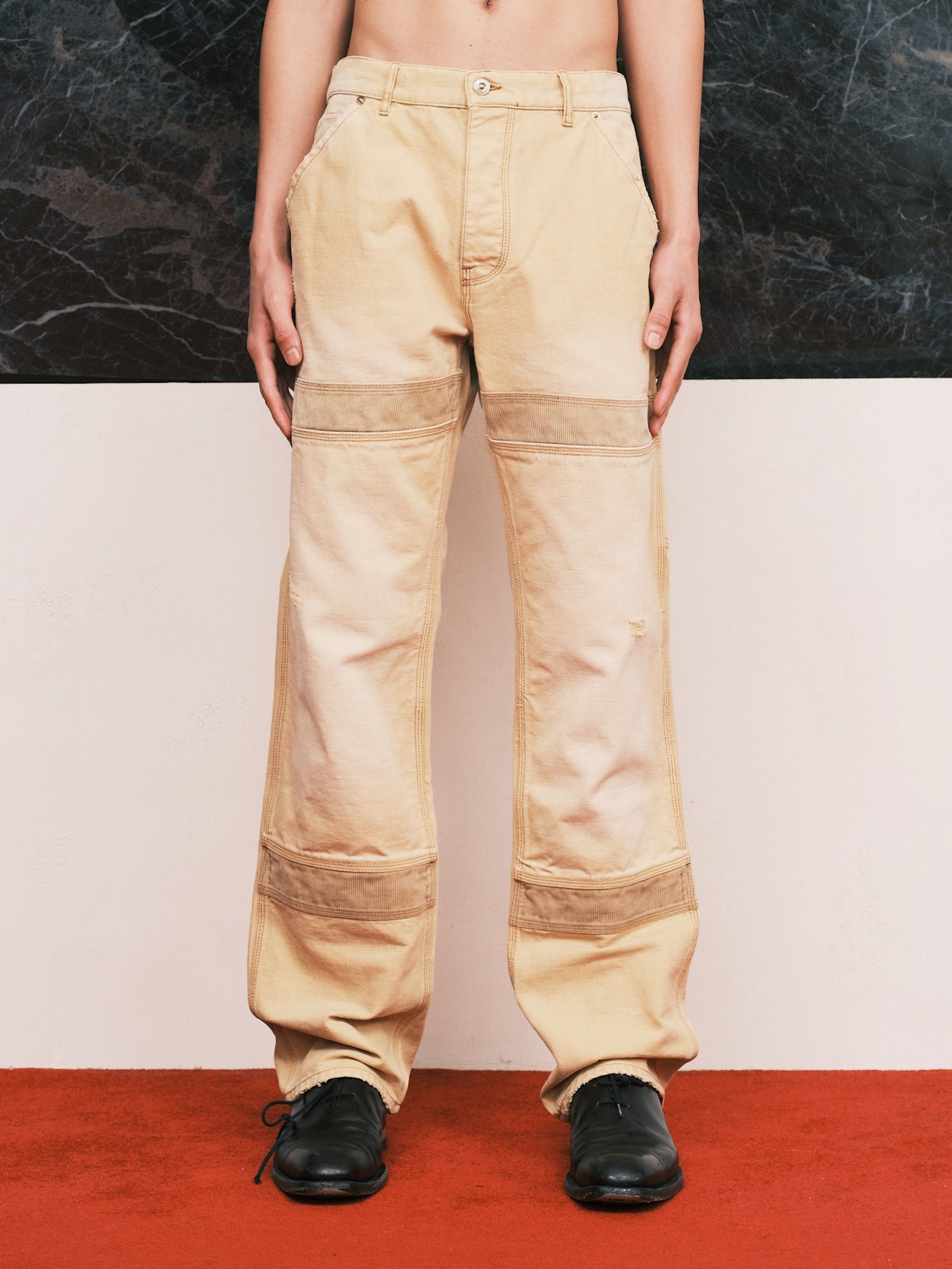 Bonner Sign Wales Bonner / Sierra Trouser Sand / Brown - Road Sign