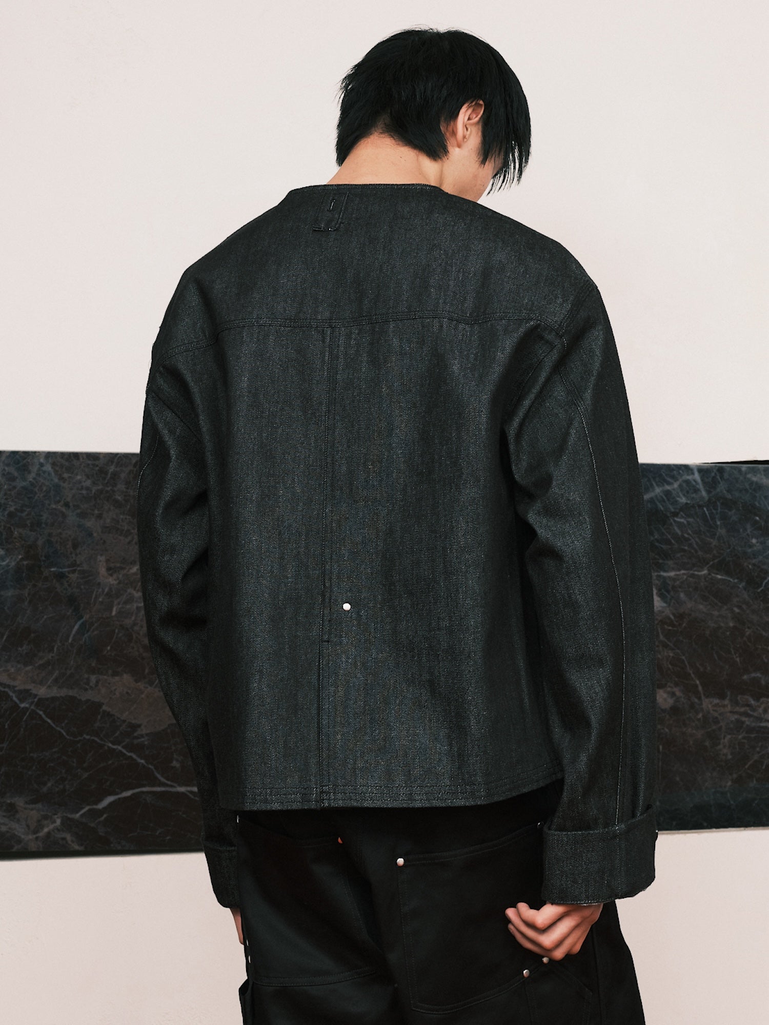 1DS Flatneck Denim Jacket