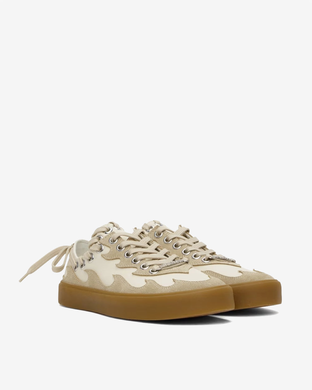 Kellys suede sneakers BEIGE