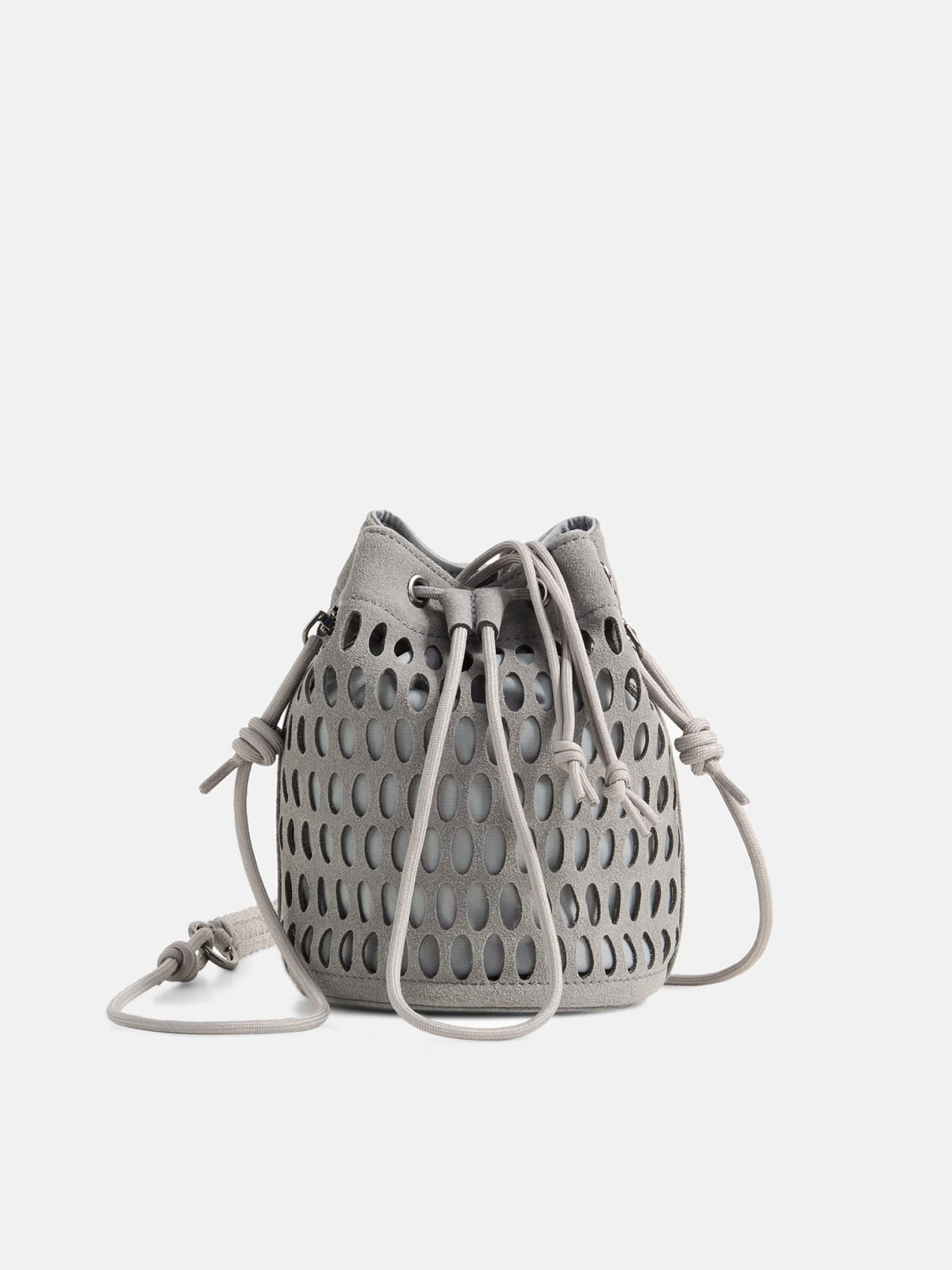 Lattice Bucket Bag