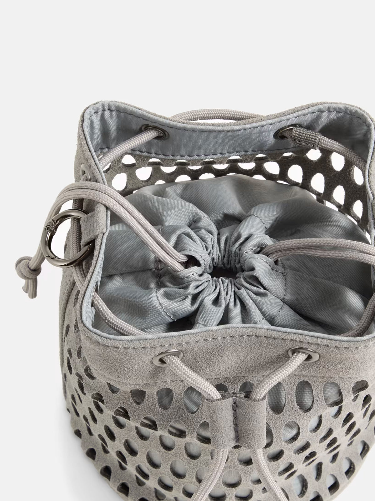 Lattice Bucket Bag