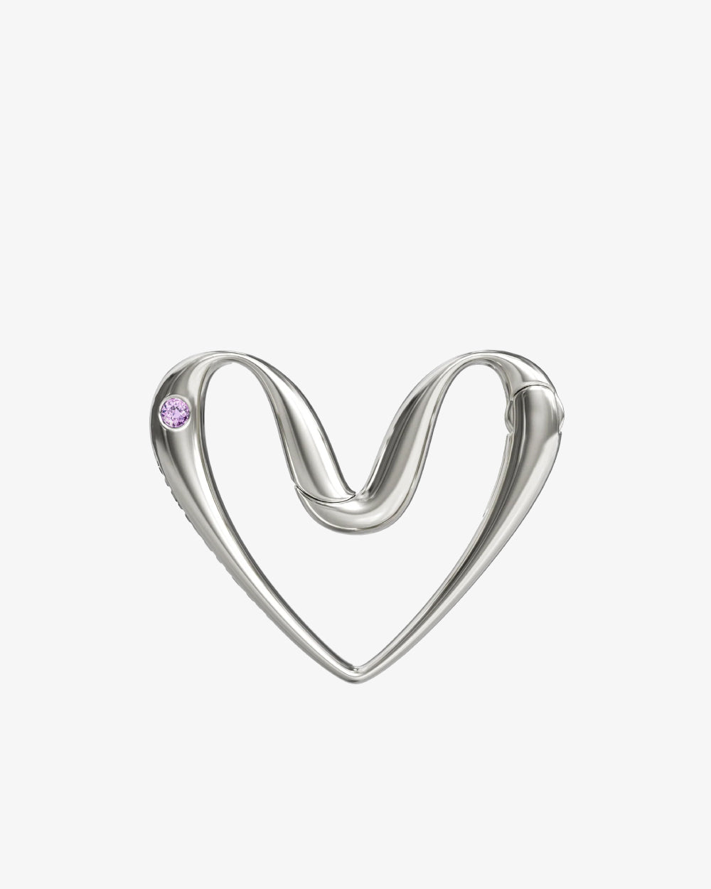 Heart Temple Clasp