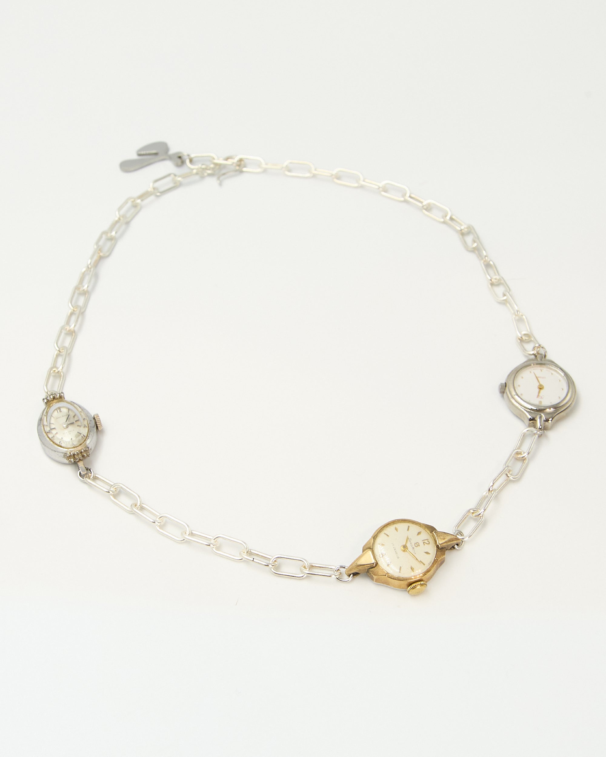 Tripled Watch Necklace