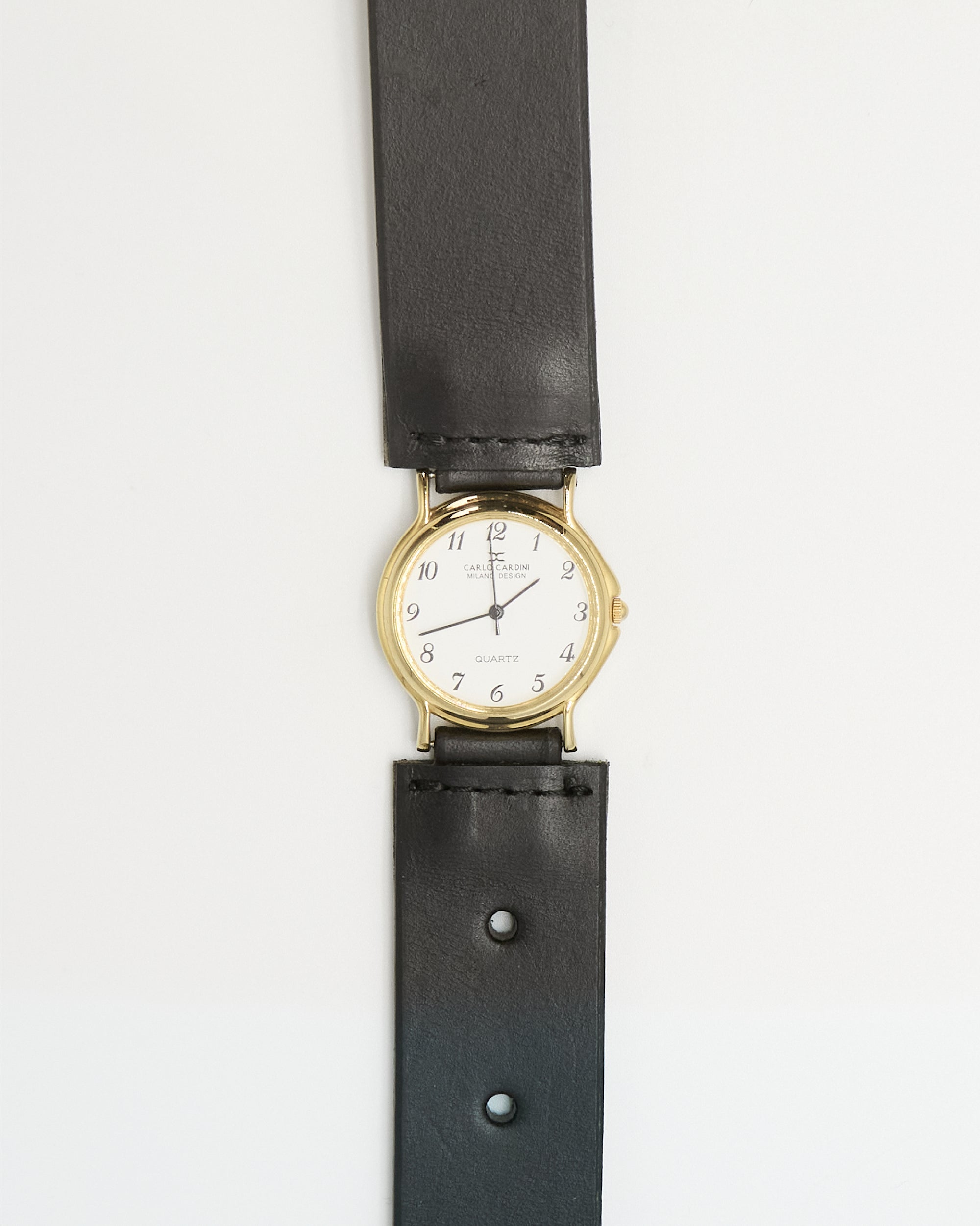 Vintage Watch Wide Belt