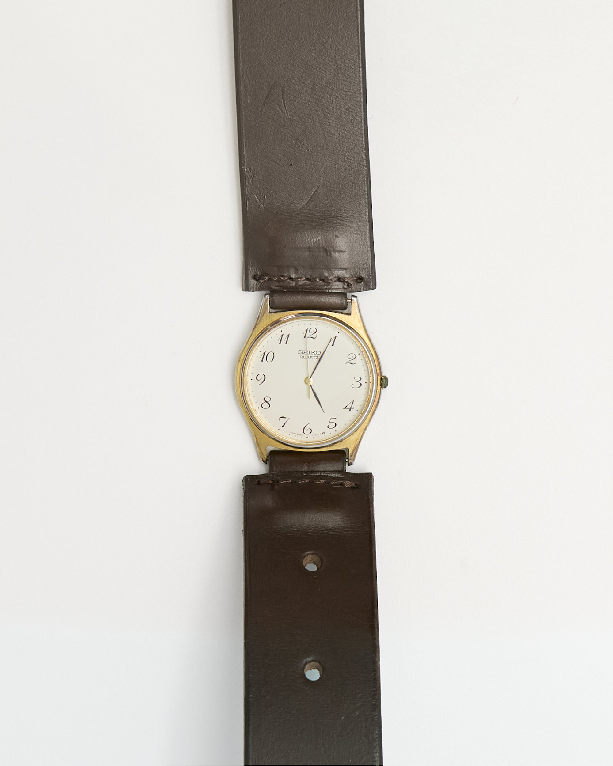 Vintage Watch Wide Belt