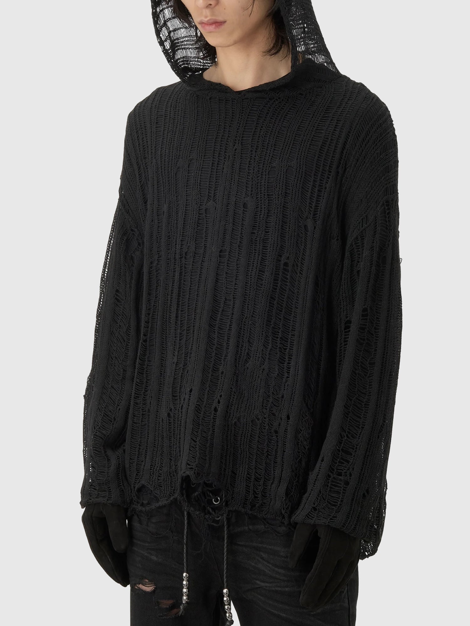 Spider Knit Hoodie