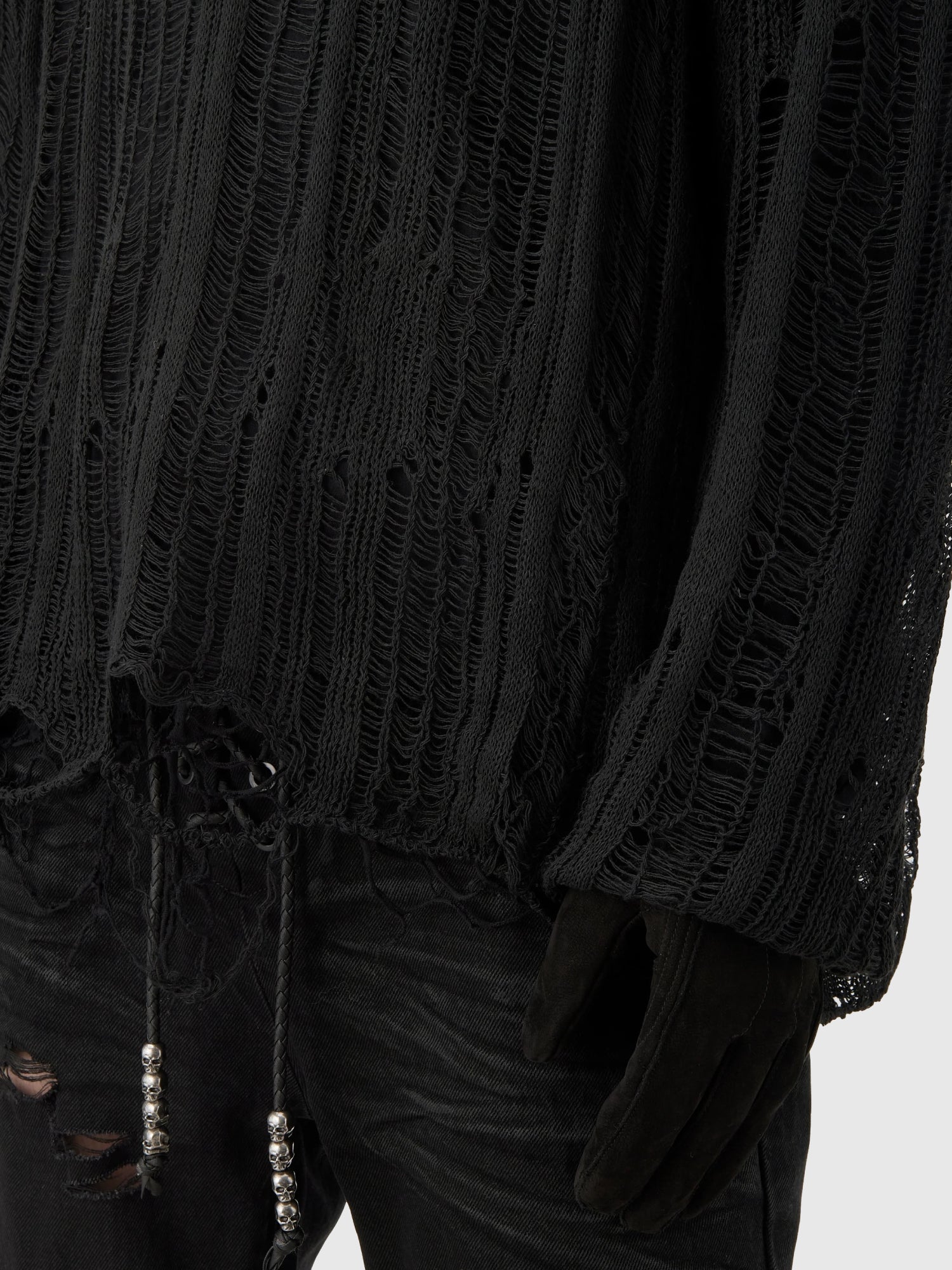 Spider Knit Hoodie