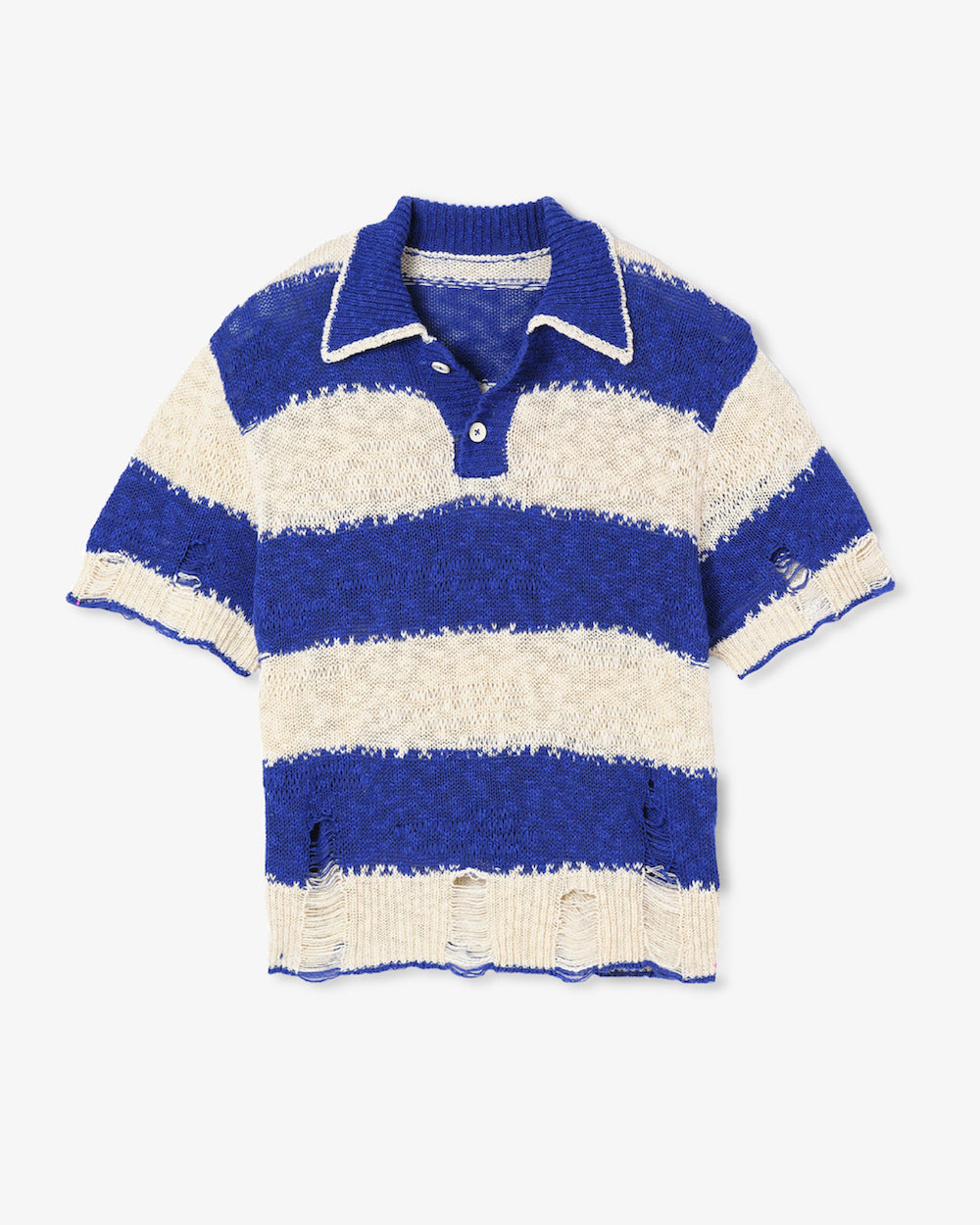 s/s knit polo