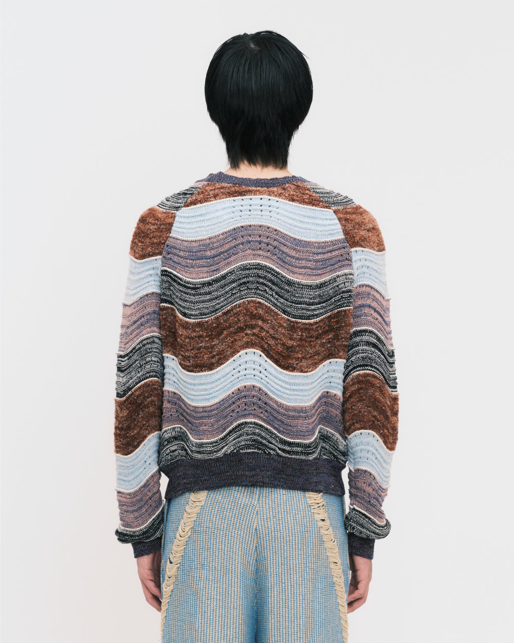 Peacock-Knit Sweater