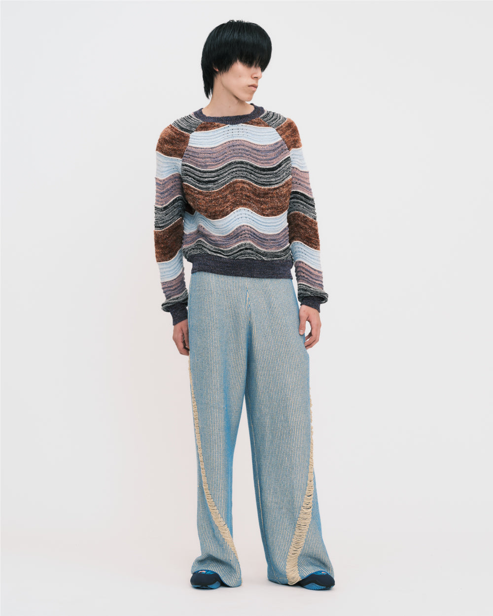 Peacock-Knit Sweater