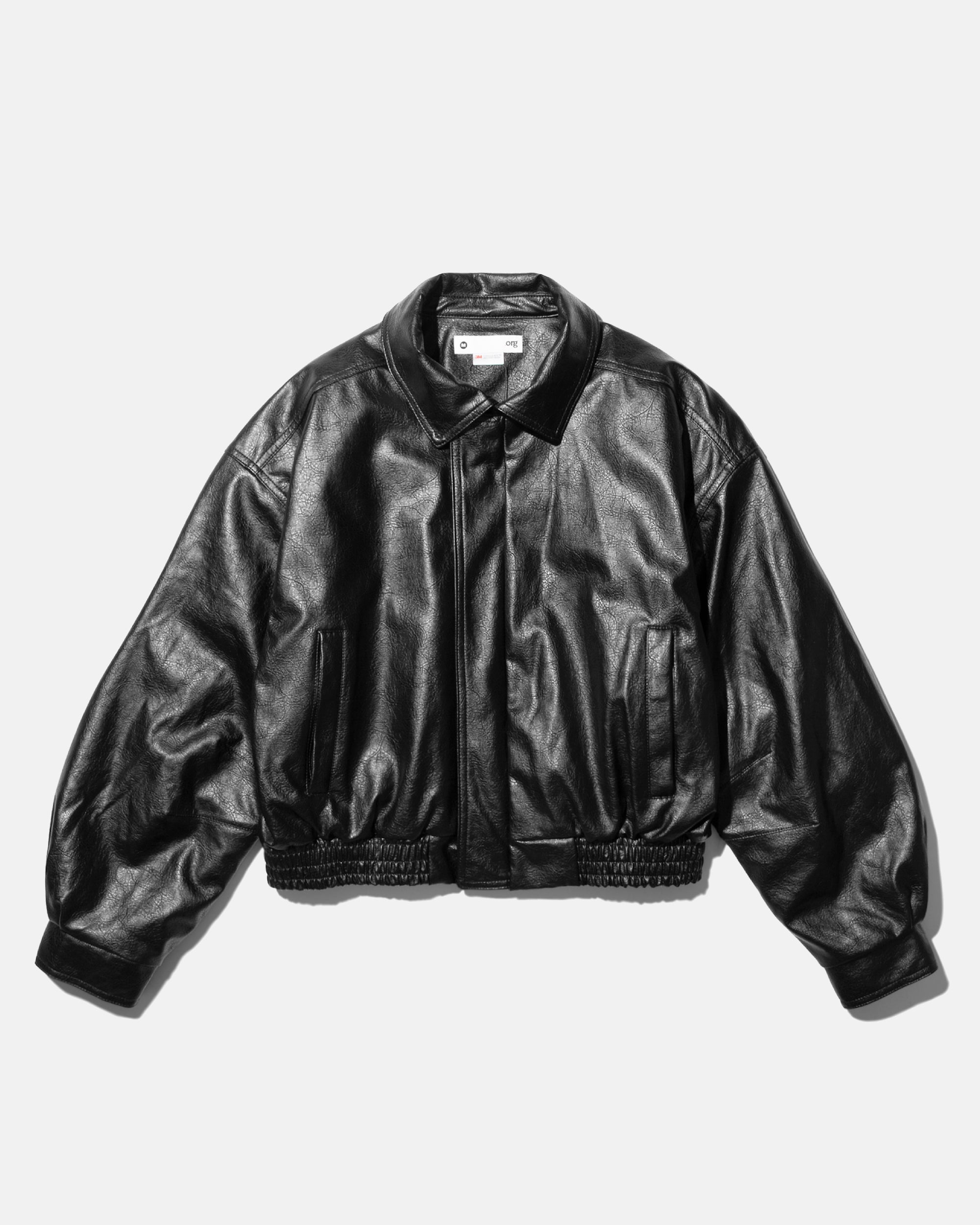 (nu-J10)Bianca Leather Jacket 3M