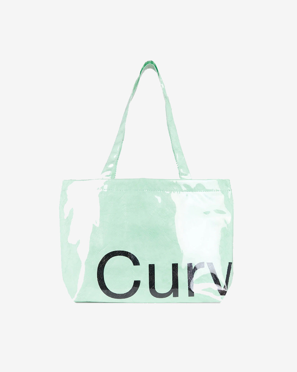 Small Curves Tyvek Tote Mint
